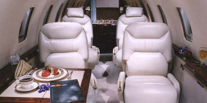 Cessna Citation VII view for Houston charter