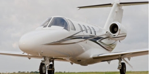 Cessna Citation CJ1 cabin for Houston charter