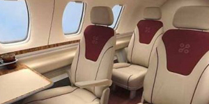 Eclipse 500 view for Houston charter