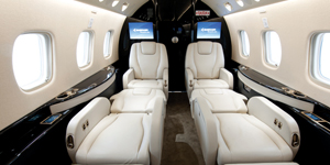 Legacy 600 / 650 view for Houston charter