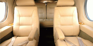 Falcon 10 view for Houston charter