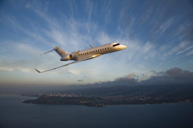 Global 5000 view for Houston charter