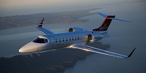 Learjet 31 light jet private aircraft for Houston charter