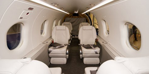Pilatus PC-12 view for Houston charter