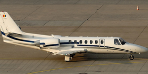 Cessna Citation Encore view for Houston charter
