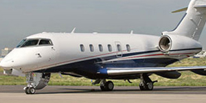 Challenger 600 cabin for Houston charter