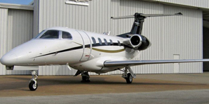 Embraer Phenom 100 view for Houston charter