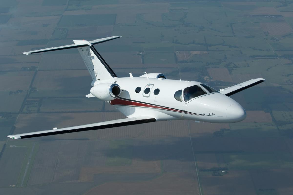 Cessna Citation Mustang CE-510 cabin for Houston charter