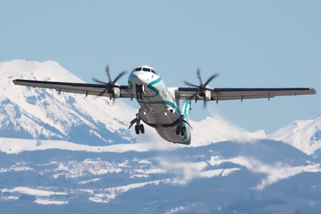 ATR 72F cargo aircraft private aircraft for Houston charter