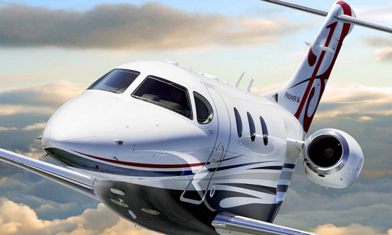 Premier 1A light jet private aircraft for Houston charter