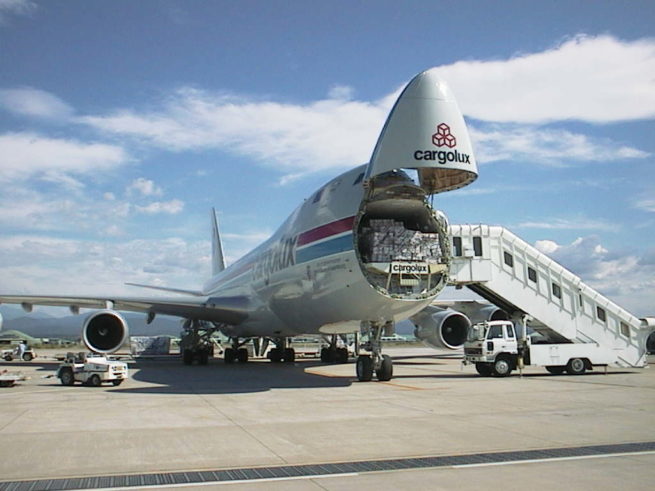 Boeing 747-400F cargo aircraft private aircraft for Houston charter
