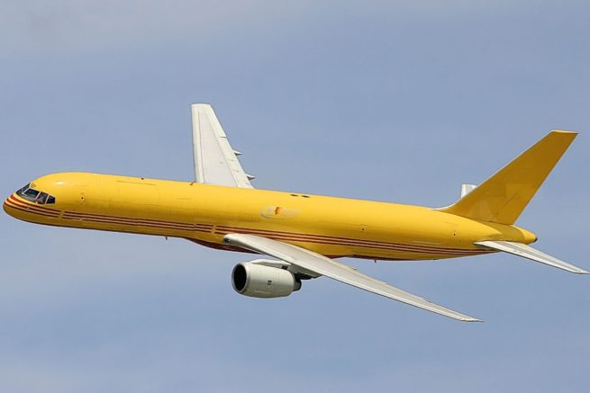 Boeing 757 Freighter cargo aircraft private aircraft for Houston charter