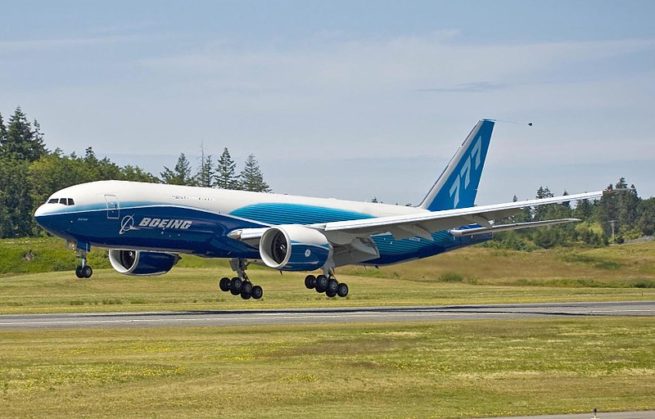 Boeing 777 Freighter cargo aircraft private aircraft for Houston charter