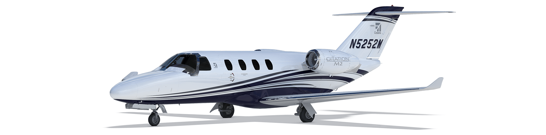 Cessna Citation M2 view for Houston charter