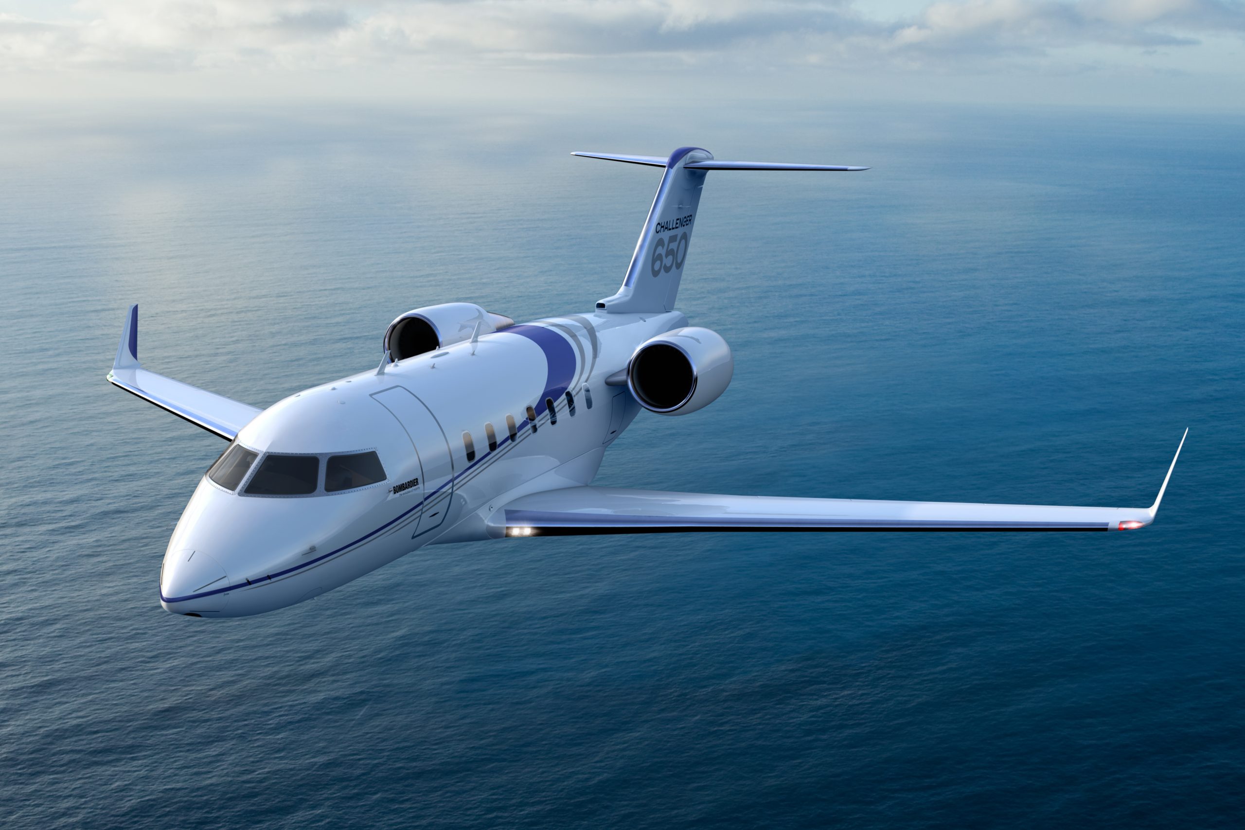 Bombardier Challenger 650 heavy jet private aircraft for Houston charter