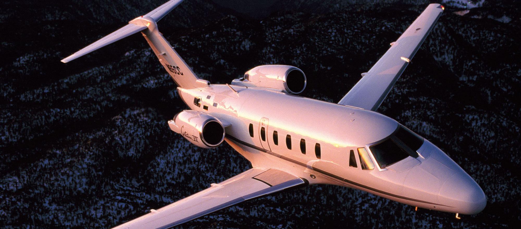 Cessna Citation VII midsize jet private aircraft for Houston charter