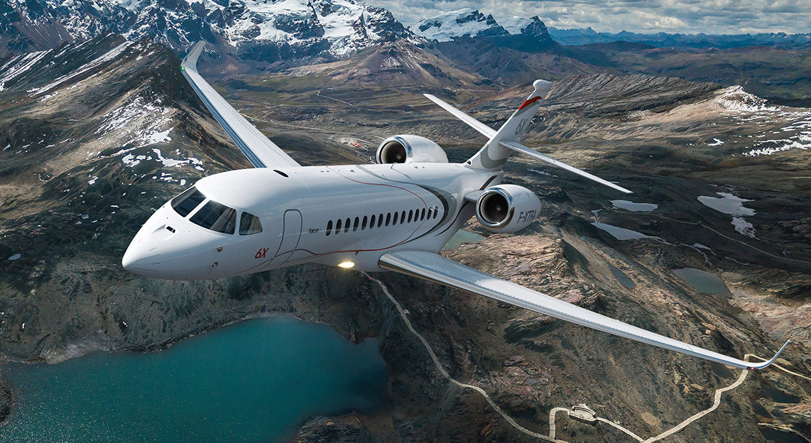 Houston Dassault Falcon 6X Charter