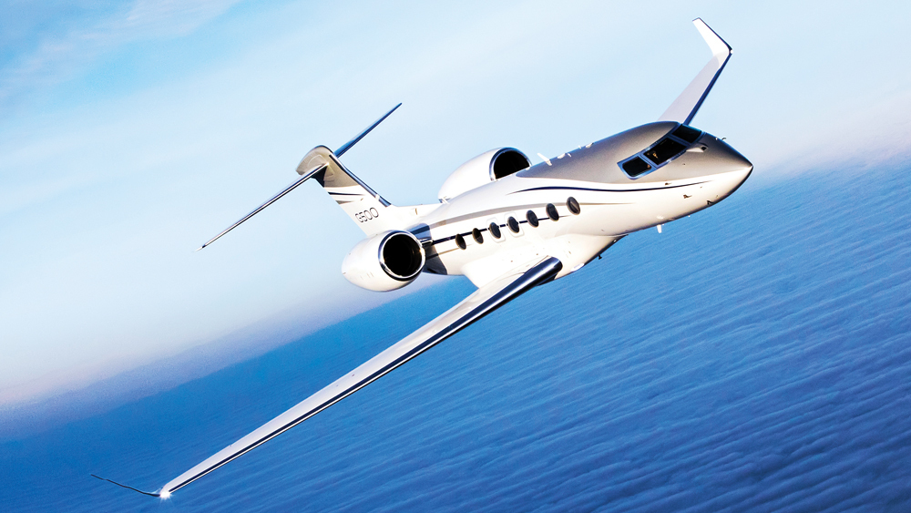 Gulfstream G500 cabin for Houston charter