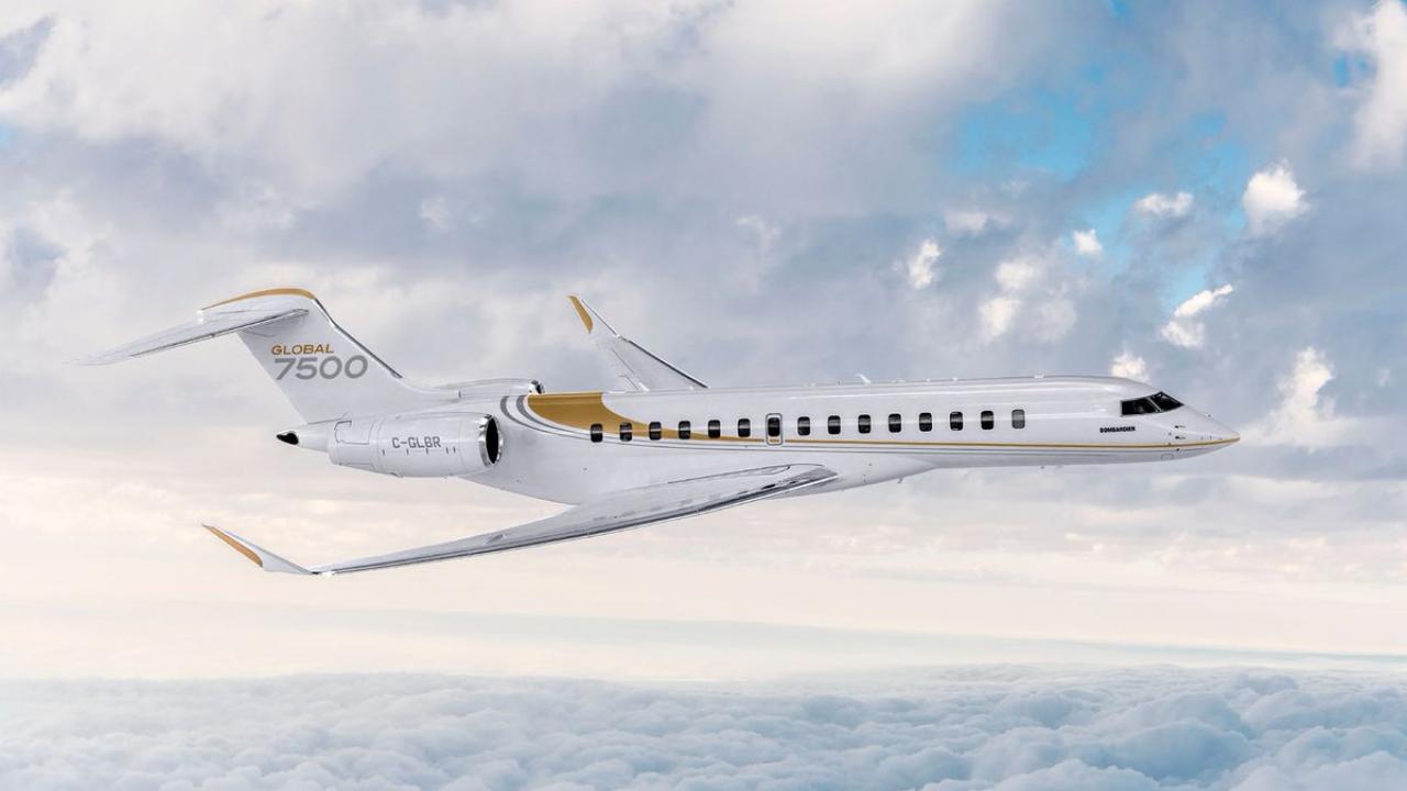 Houston Bombardier Global 7500 Charter