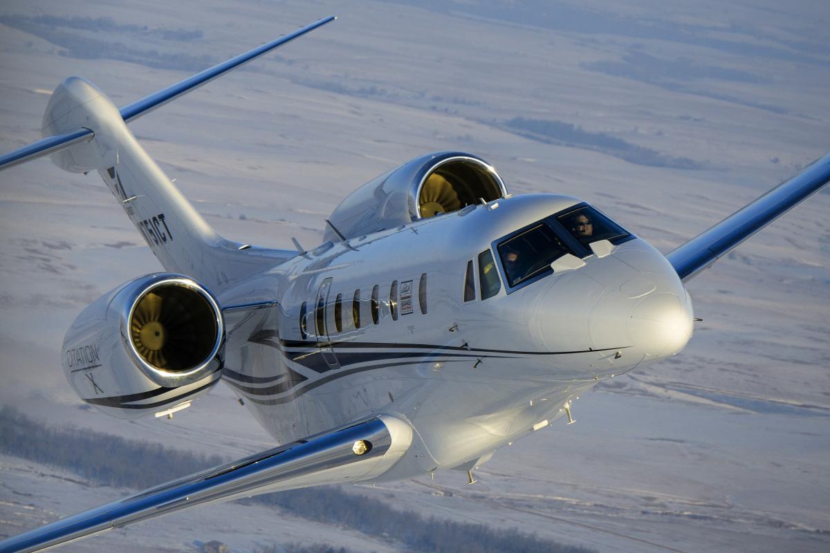 Citation X / 10 cabin for Houston charter