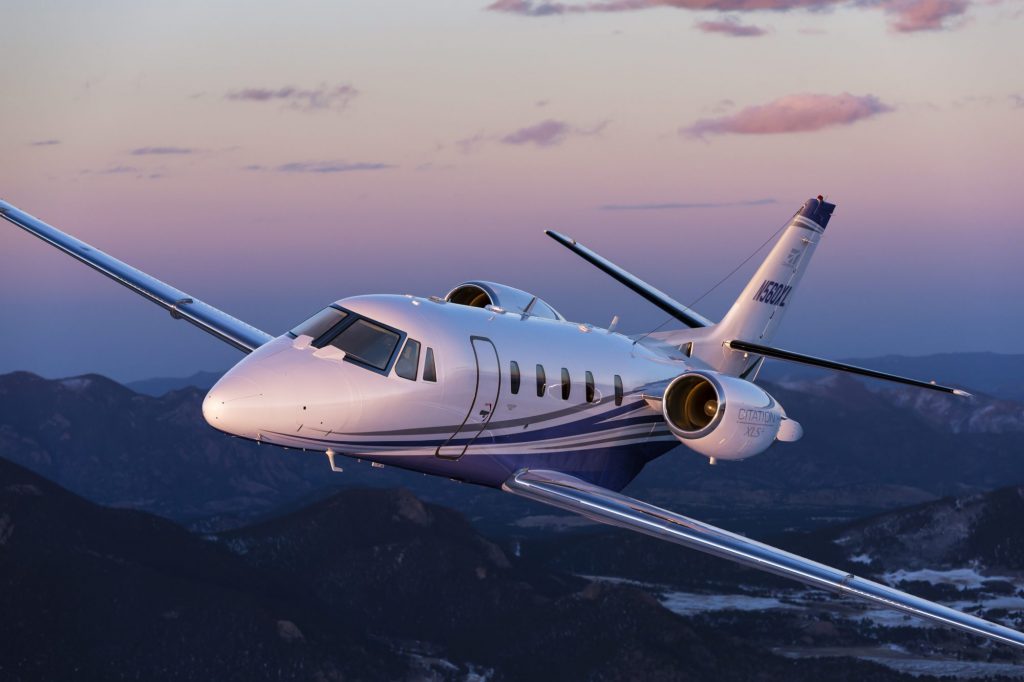 Cessna Citation Excel / XLS midsize jet private aircraft for Houston charter