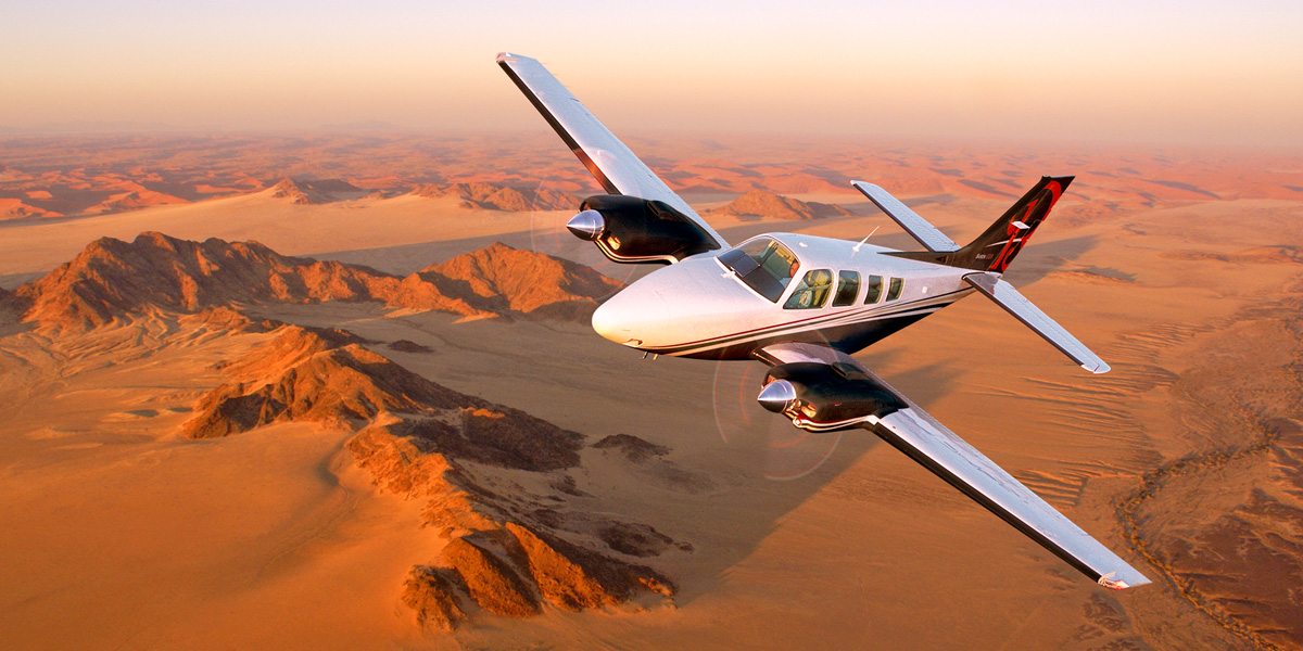 Houston Beechcraft Baron G58 Charter