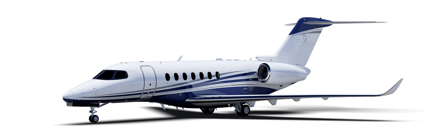 Cessna Citation Longitude view for Houston charter