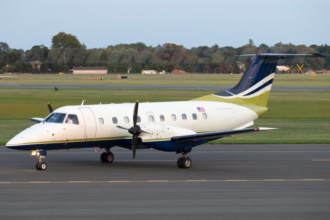 Embraer EMB-120 Brasilia cargo aircraft private aircraft for Houston charter