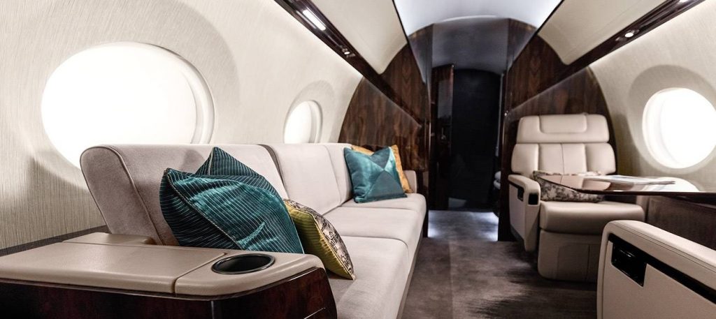 Gulfstream G600 view for Houston charter